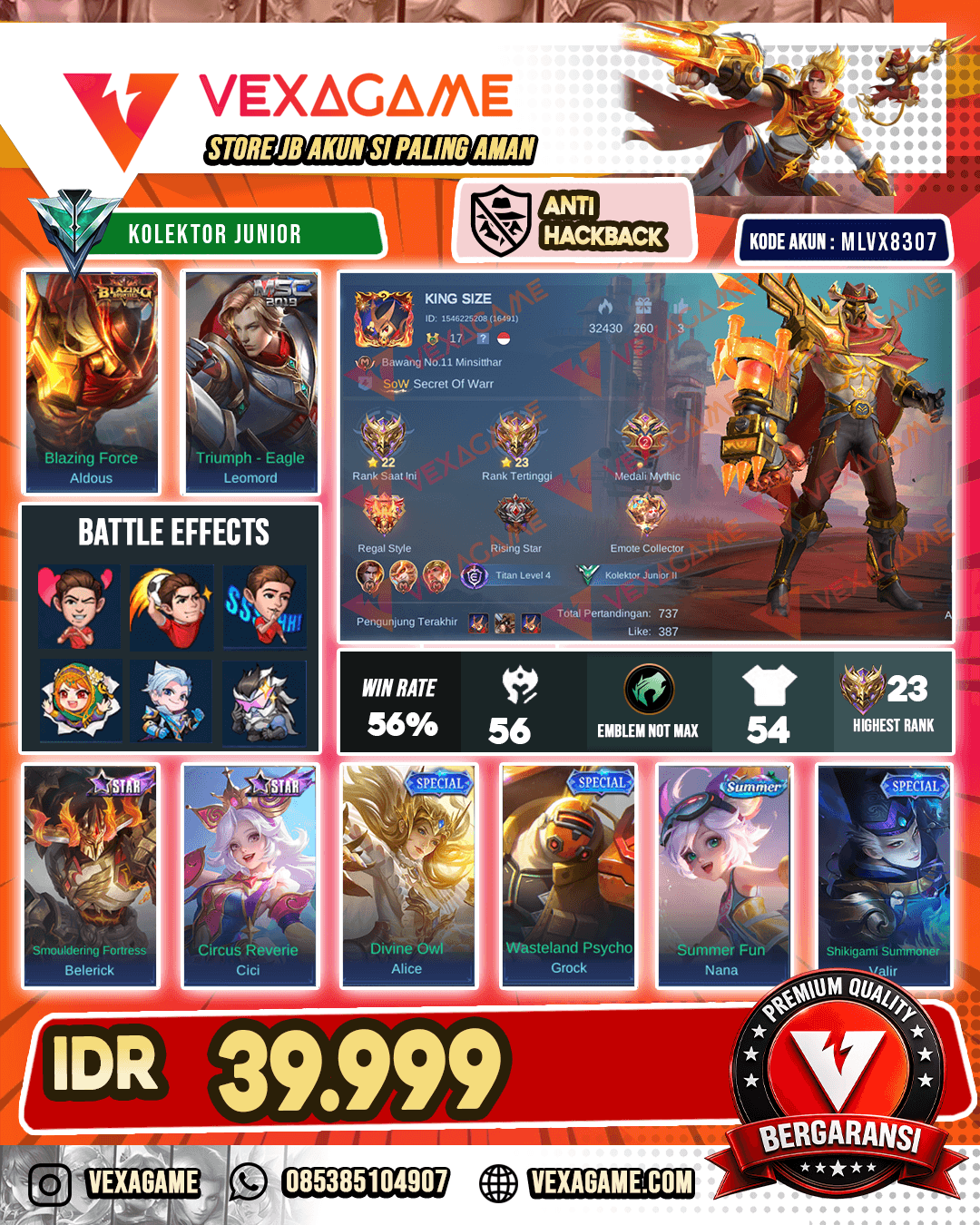 Akun Murah Harga Pelajar