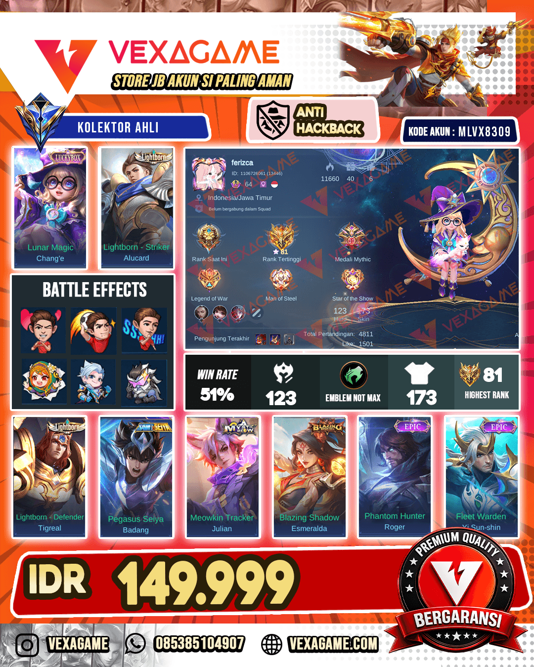 Change Luckybox | Alucard Lightborn