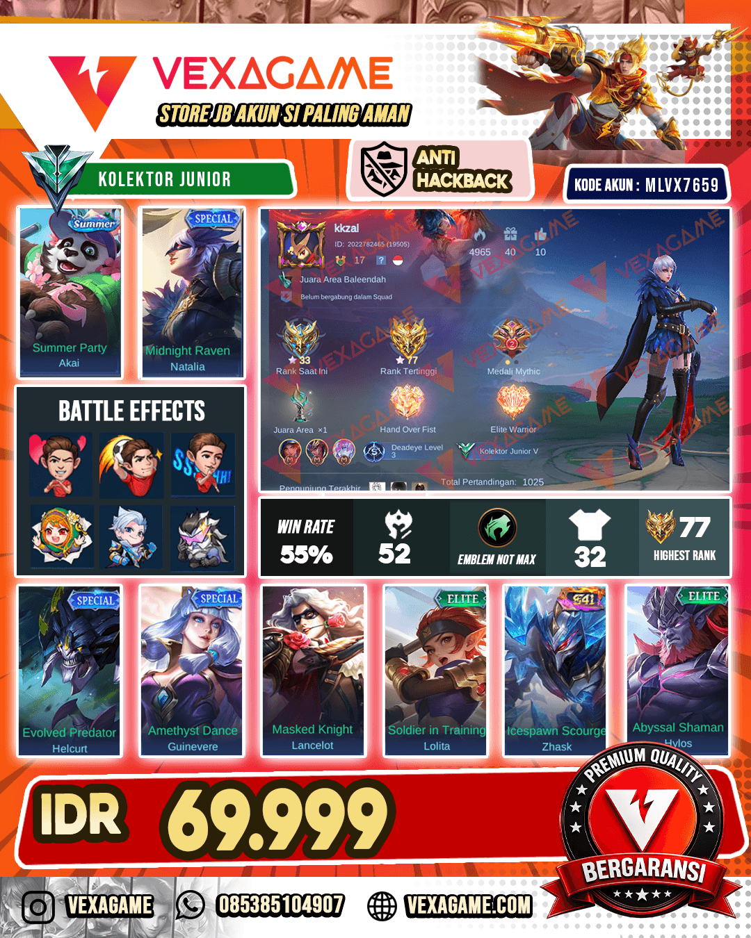 Akun Murah Harga Merakyat