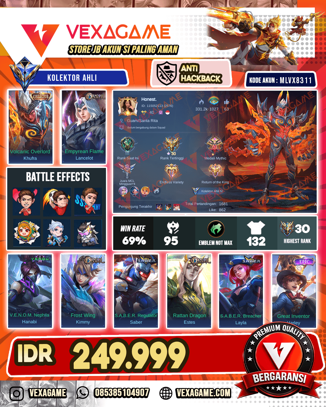 Khufra Collector | Lancelot Dragon Tamer