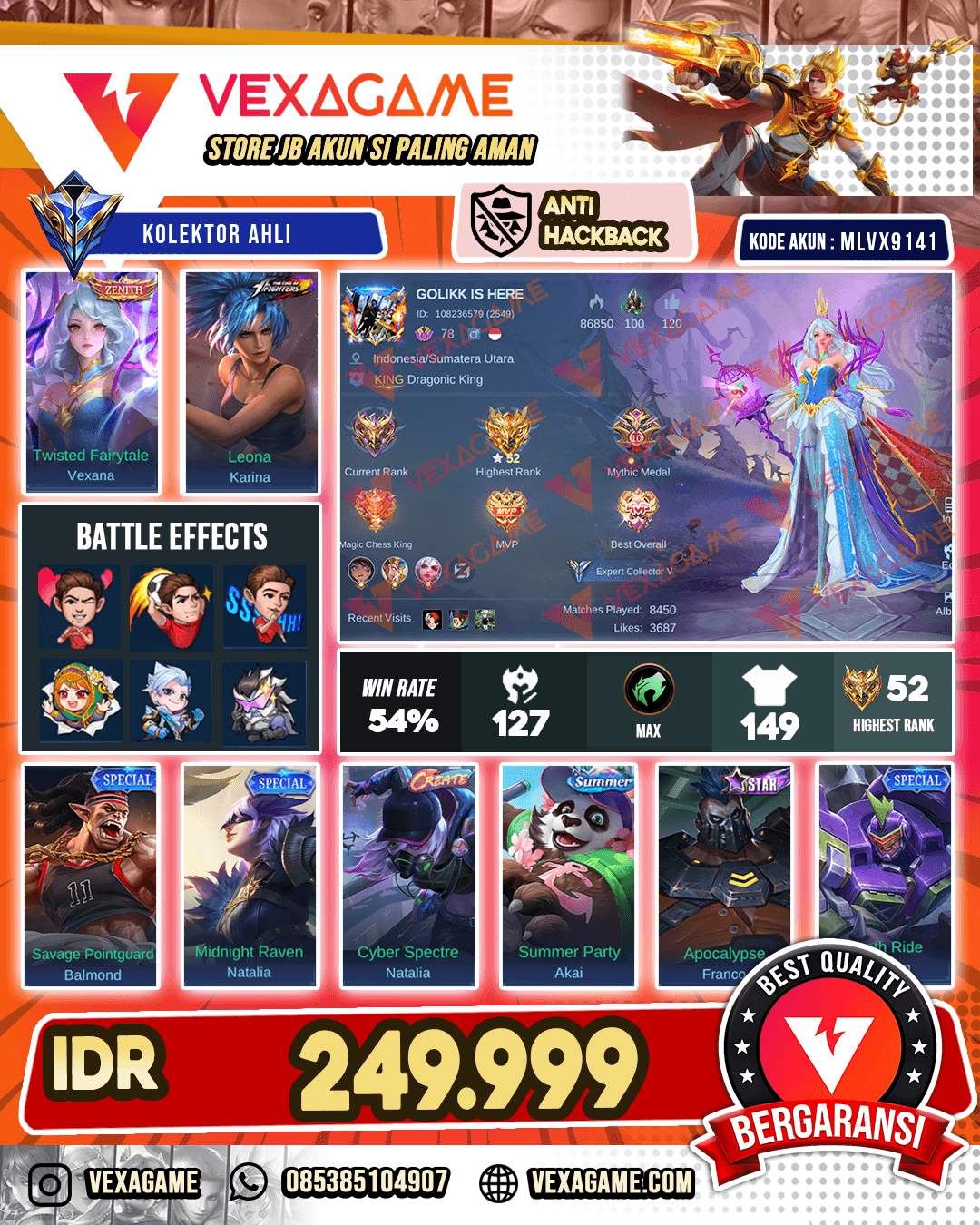 Vexana Zenith