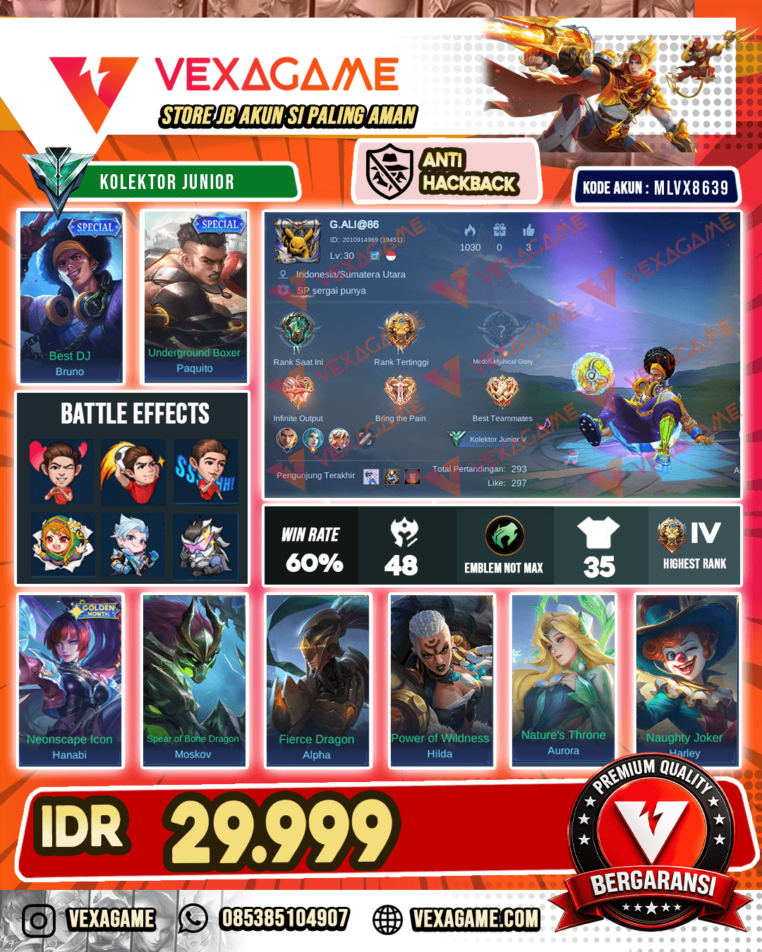 Akun Murah Harga Pelajar