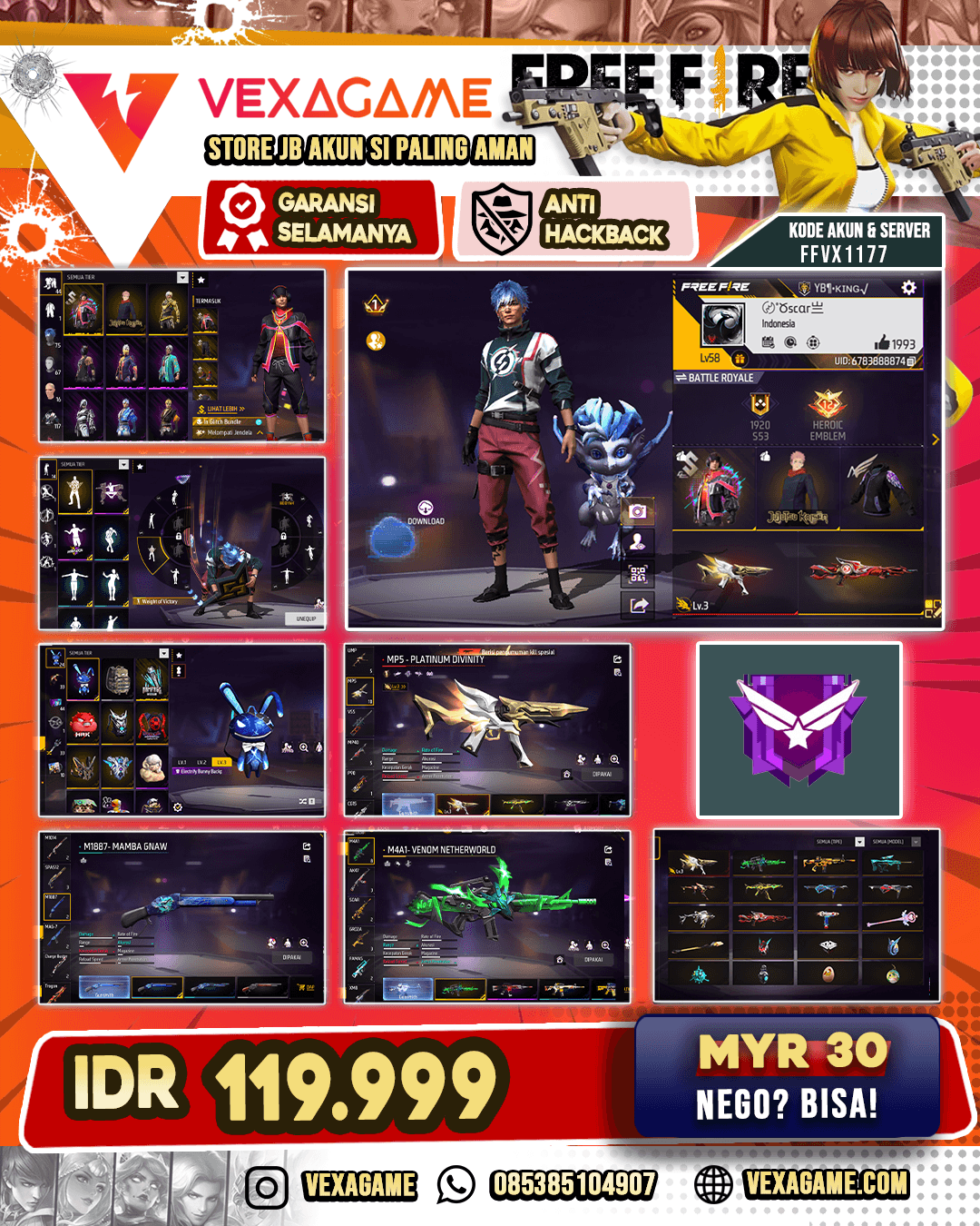 BUNDLE IN GLITCH | MP 5 - PLATINUM DIVINITY LV 3 | SG 2 RASA | VAULT 115++