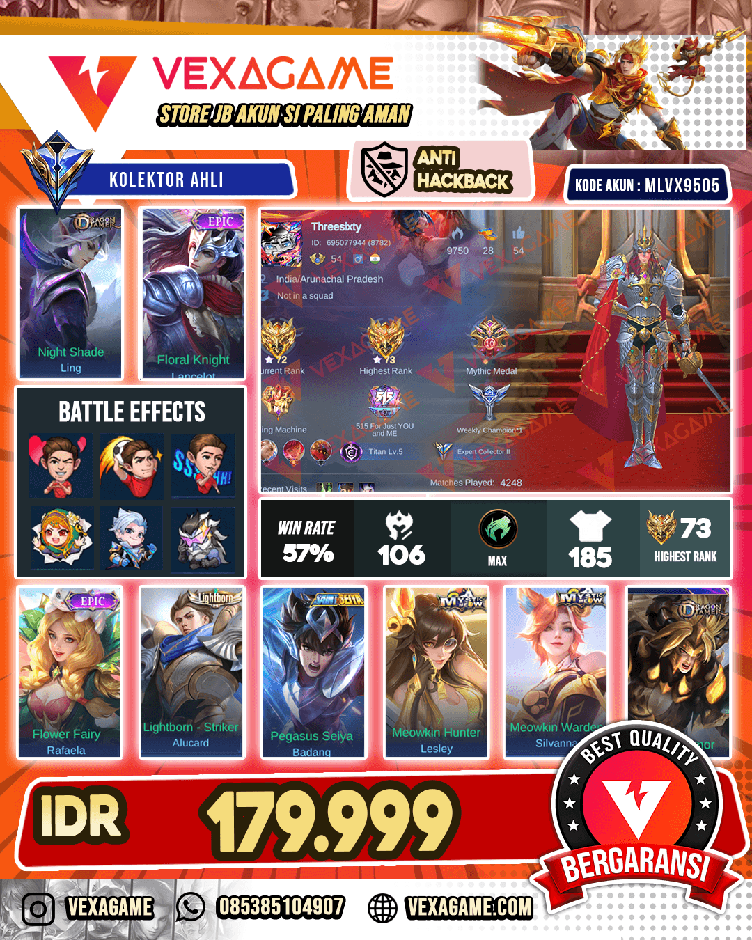Lancelot Epic X Ling Dragon Tamer