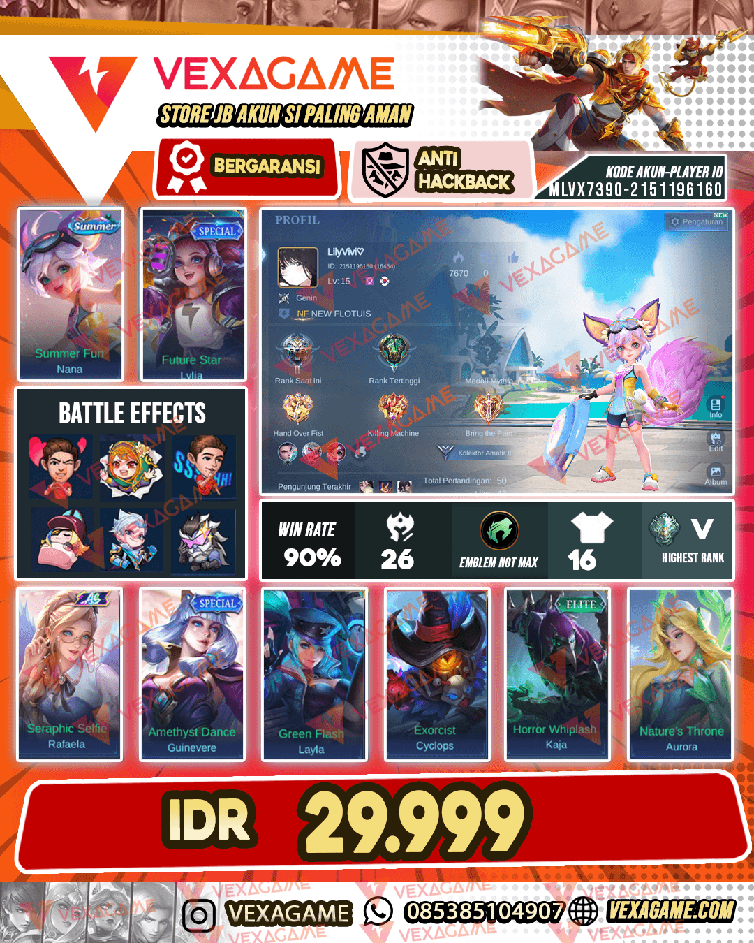 Akun Murah Polosan