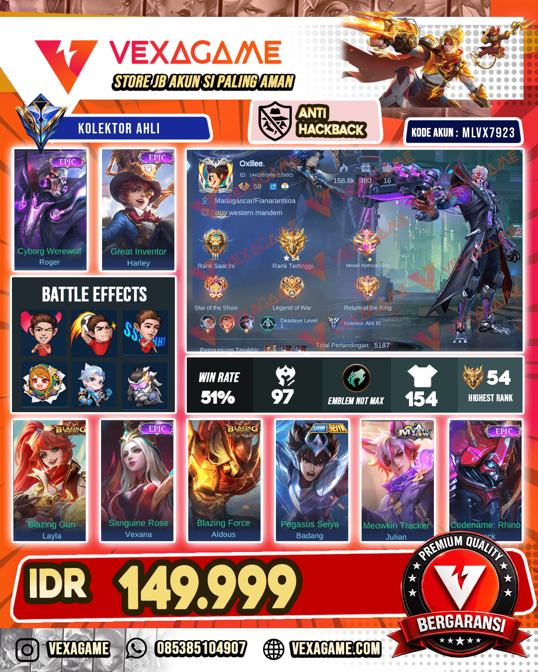 Roger Epic | Harley Epic