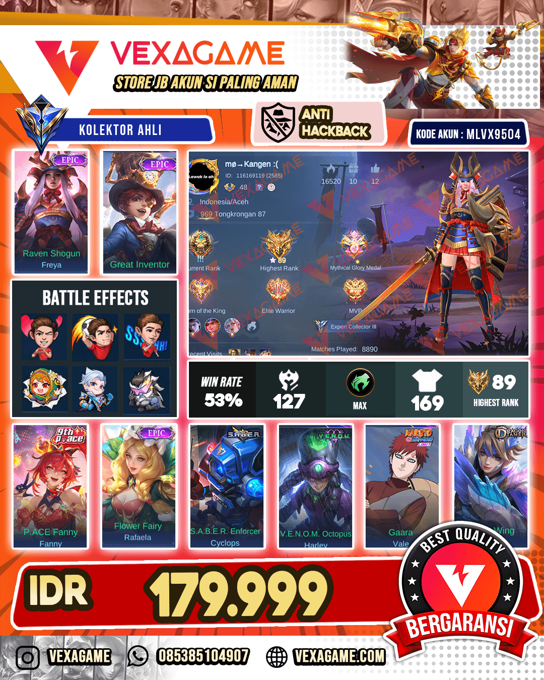 Freya Epic X Harley Epic