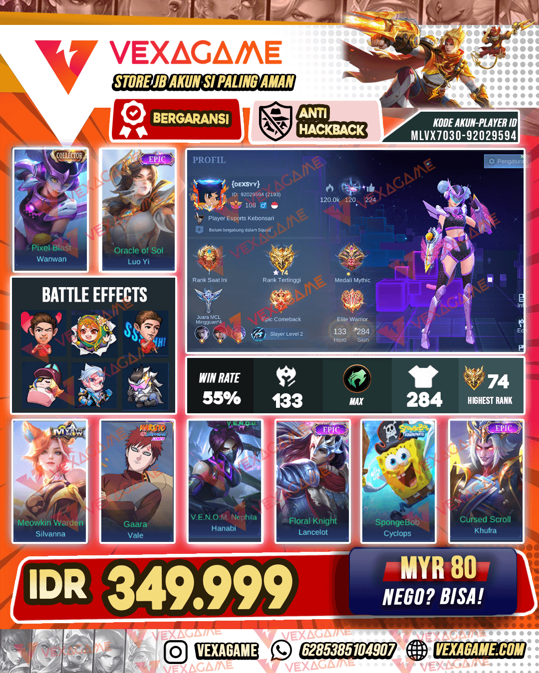 Wanwan Colleector | Benetdetta Covenant | Emblem & Hero MAX
