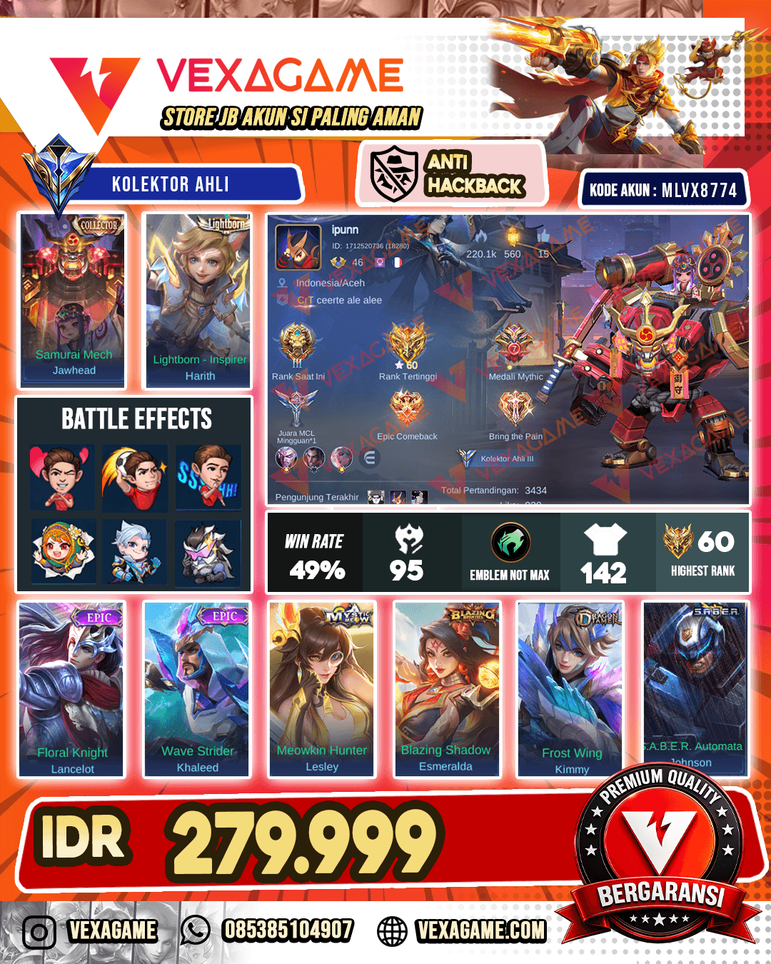 Jawhead Collector | Harith Lightborn