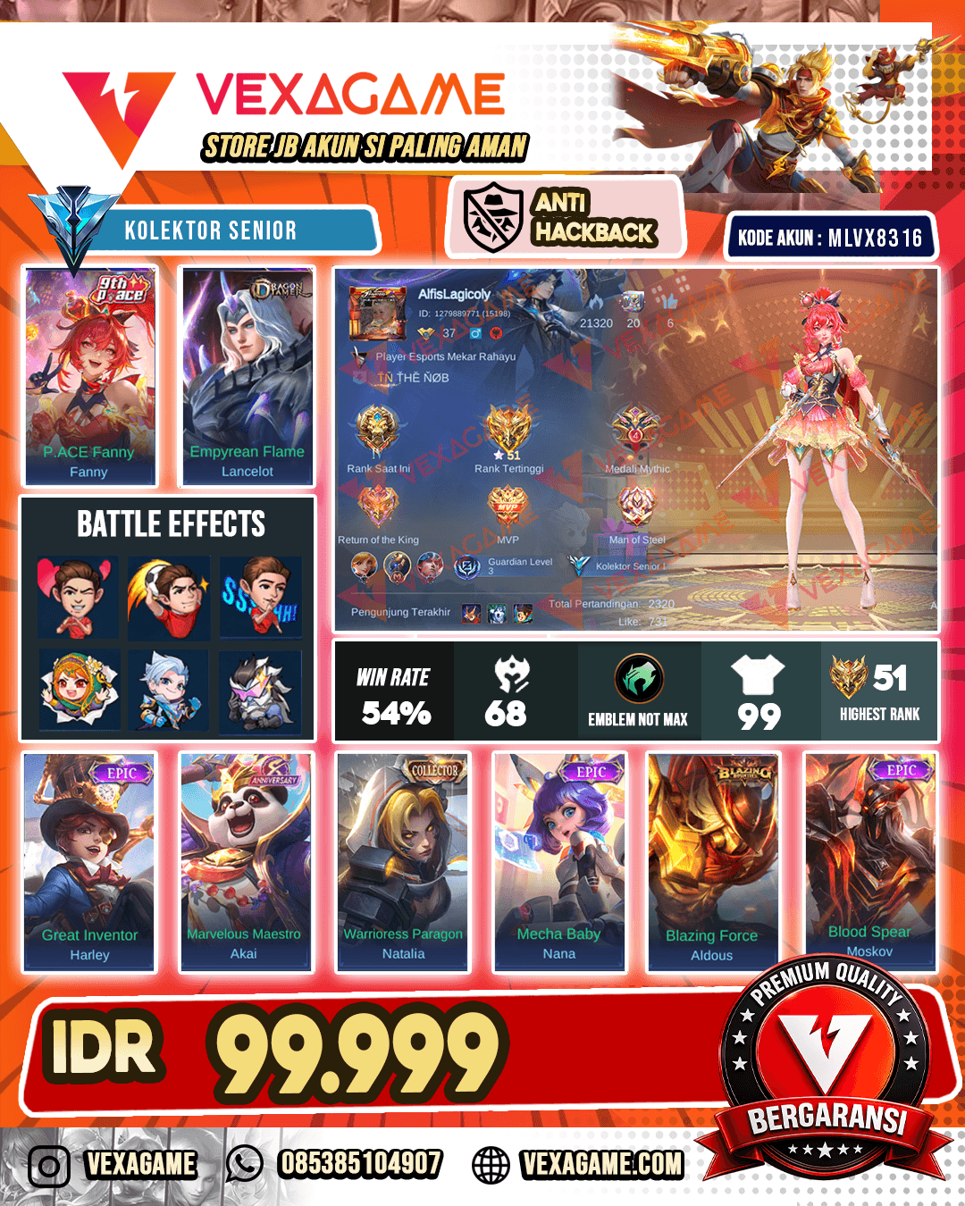 Fanny P Ace X Lancelot Dragon Tamer