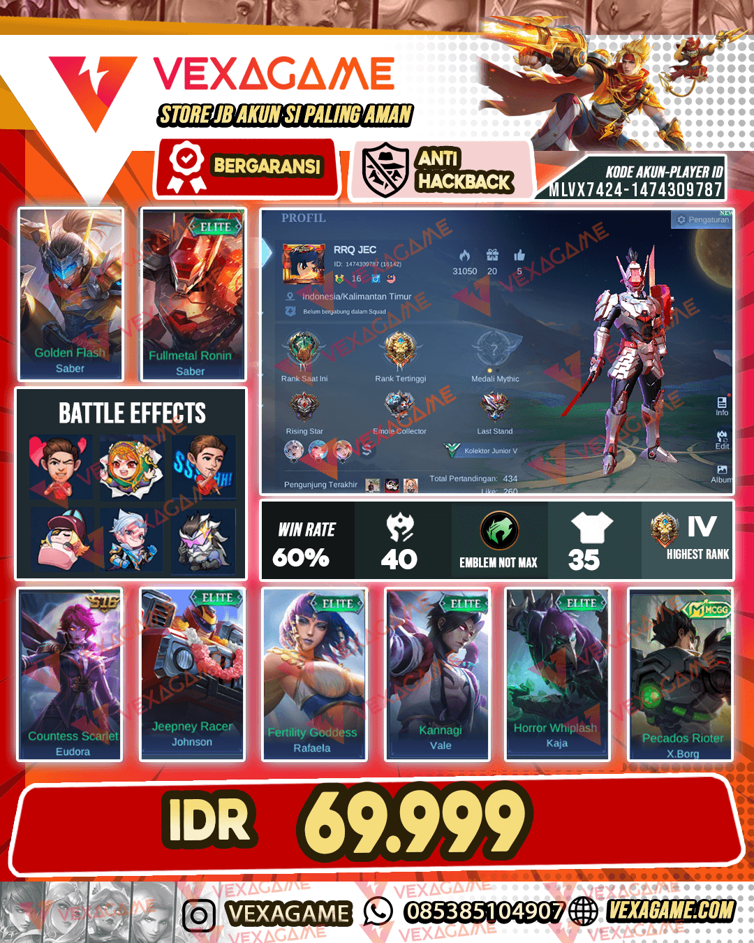 Akun Murah Harga Pelajar