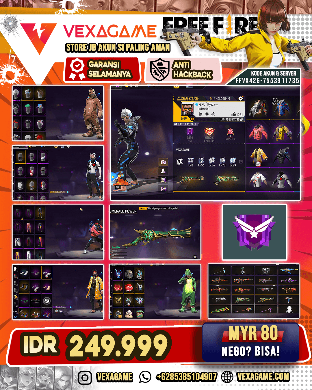 SG TROMPET | SG MATA ELANG | VAULT 150