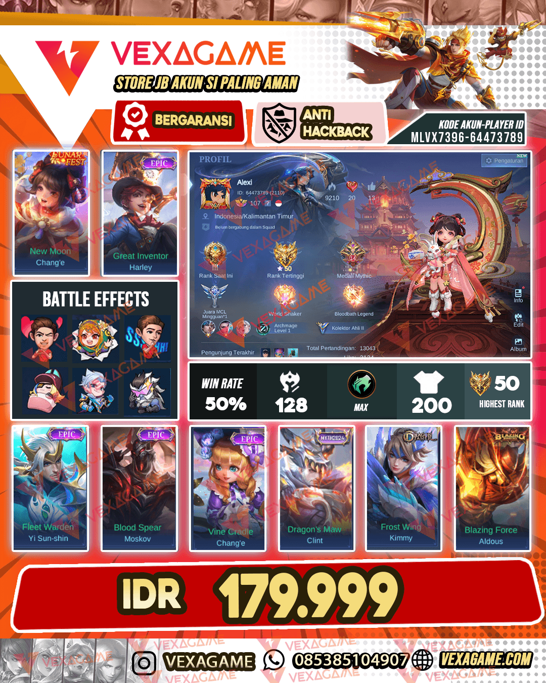 Change Lunar Fest X Harley Epic | Emblem MAX