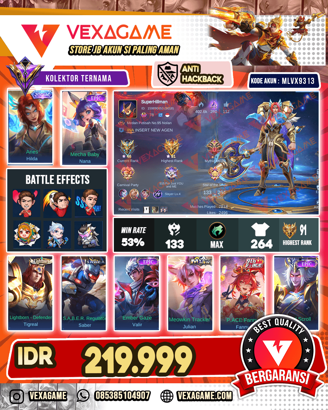 Hilda Zodiac