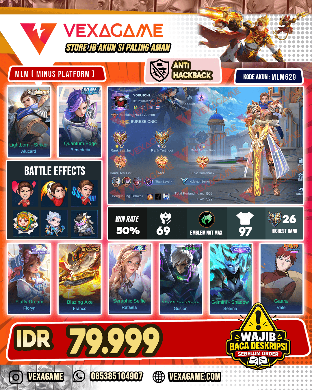 Alucard Lightborn | Bennedeta MPL