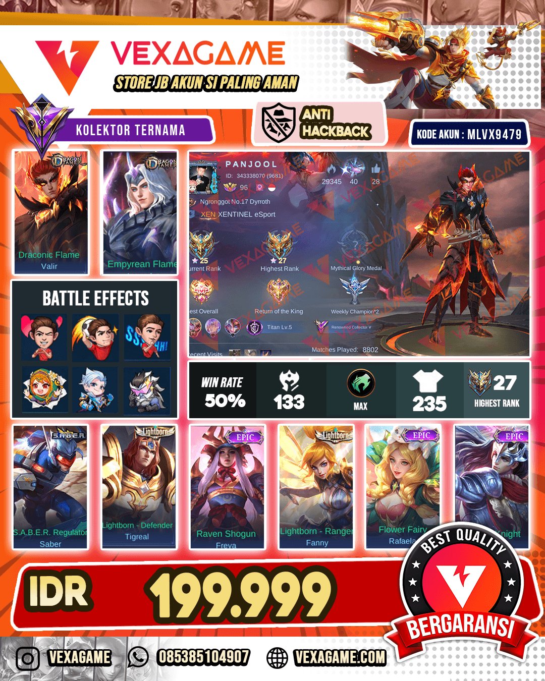 Valir Dragon Tamer X Lancelot Dragon Tamer