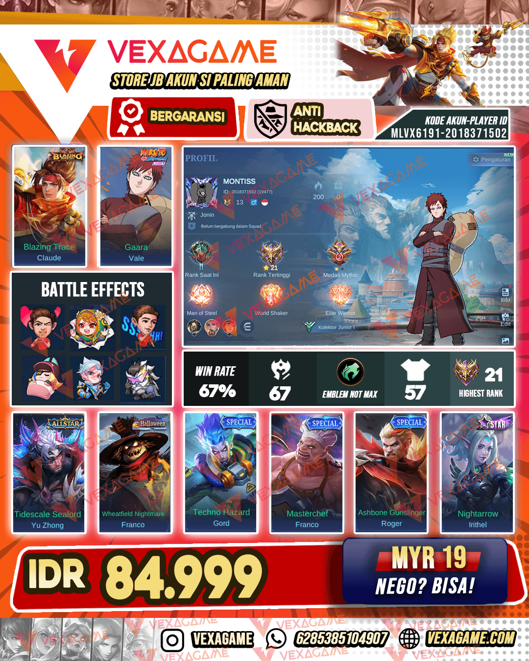 Vale Gara | Claude Blazing