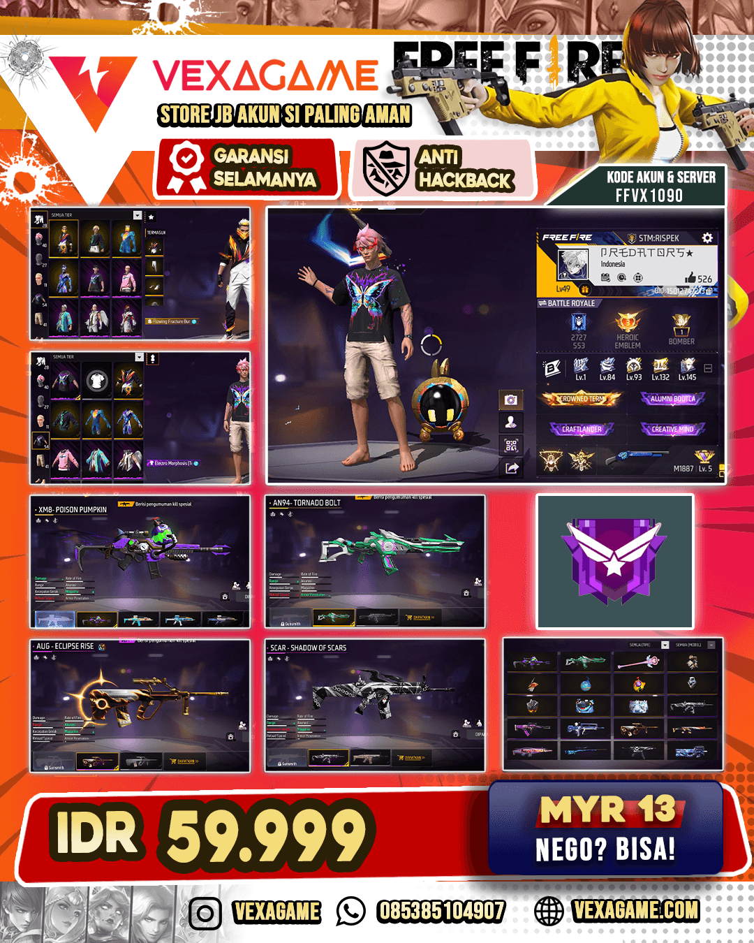 SG MAMBA | AN94 INCUBATOR | XM8 INCUBATOR | VAULT 50+