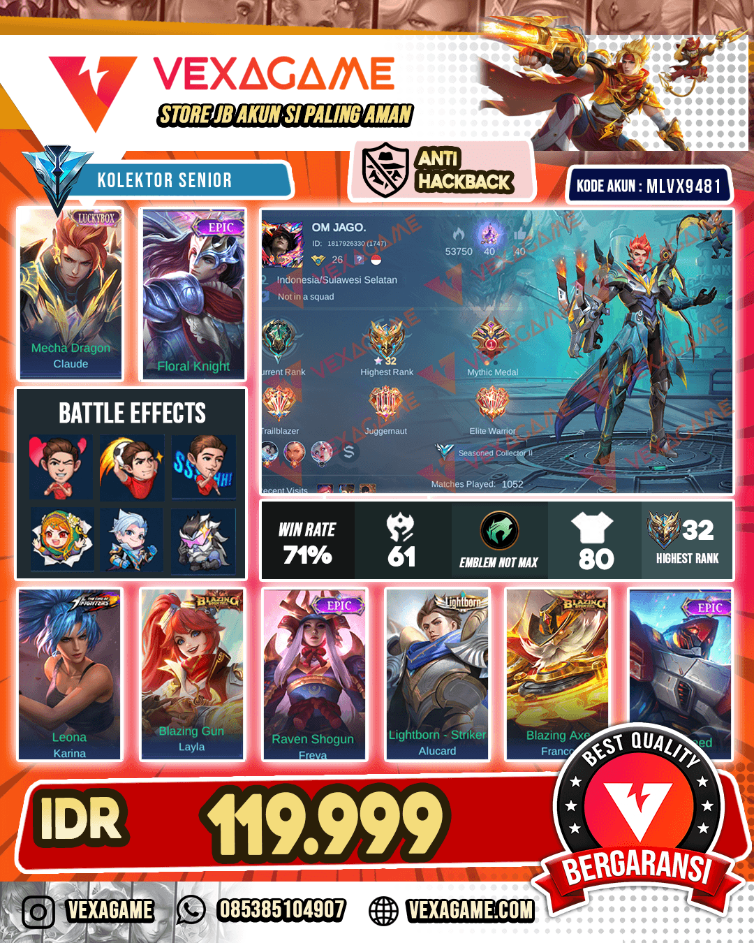 Claude Luckybox | Lancelot Epic