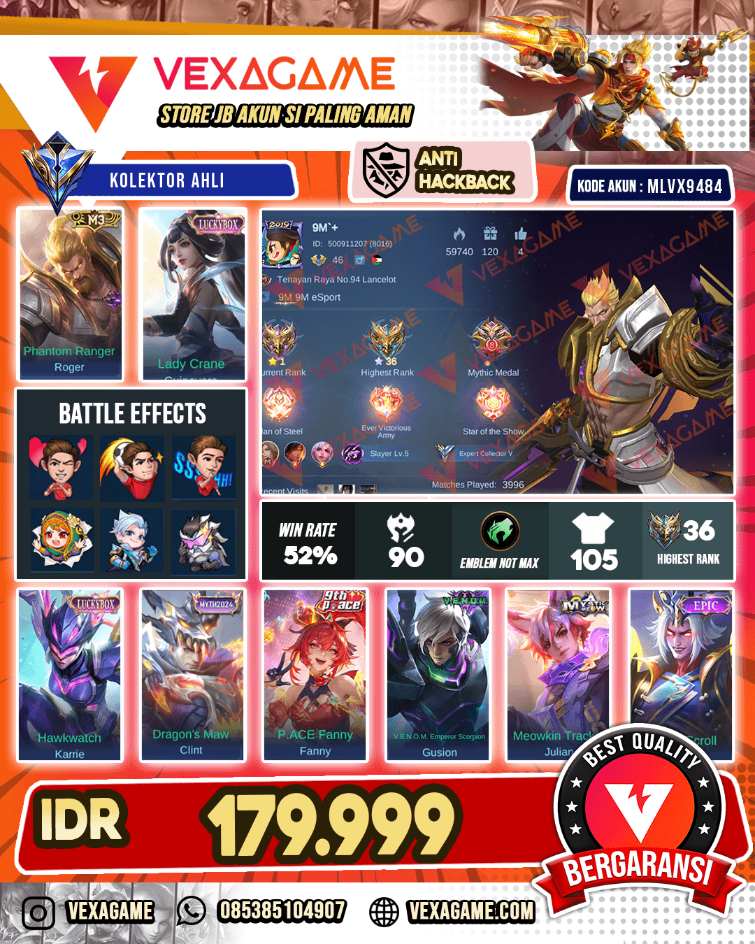 Roger M3 X 2 Luckybox
