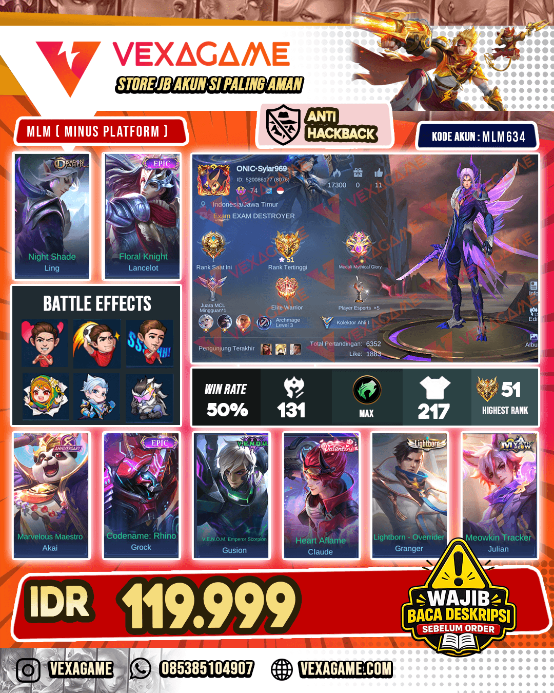 Ling Dragon Tamer | Lancelot Epic