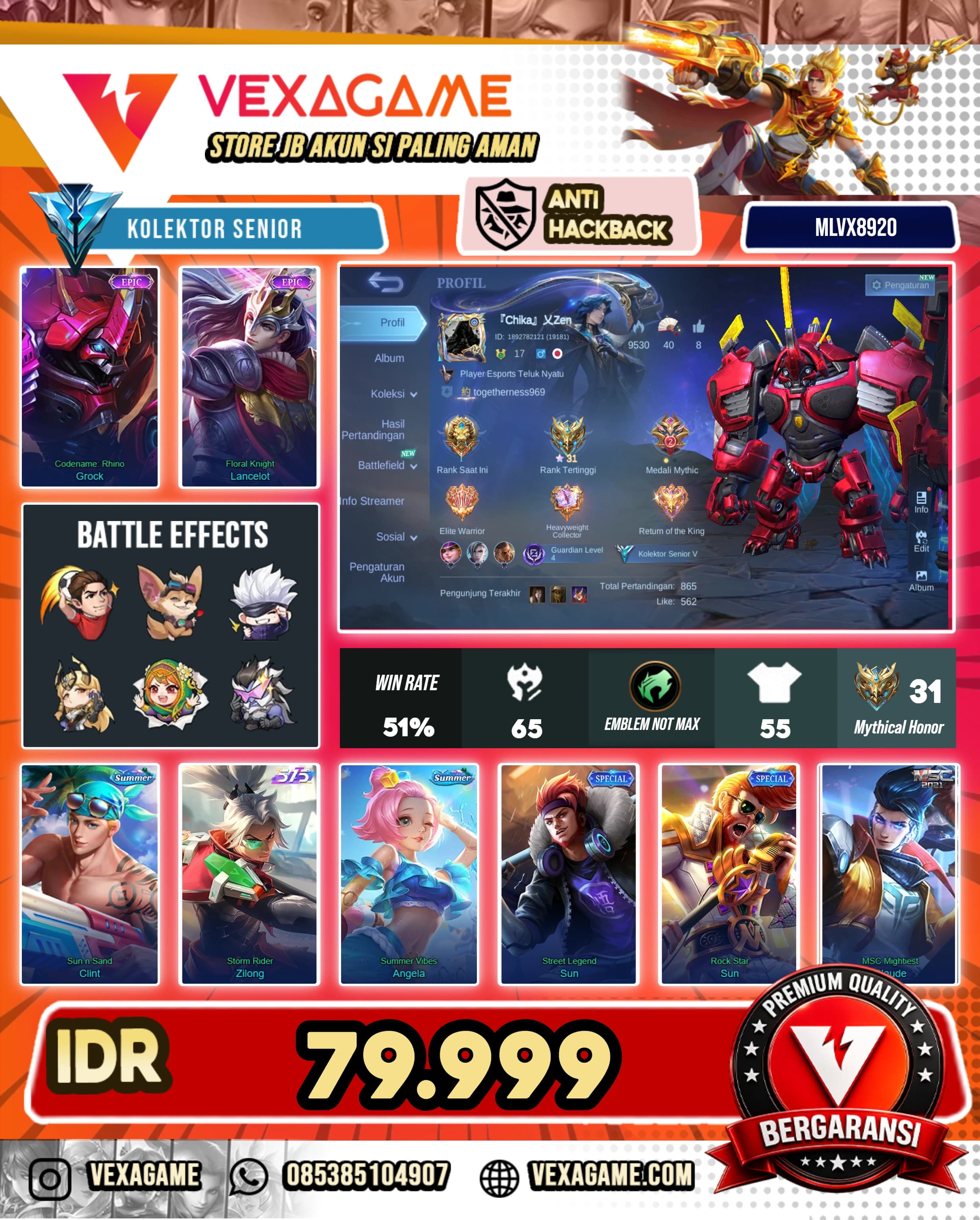 Grock Epic X Lancelot Epic