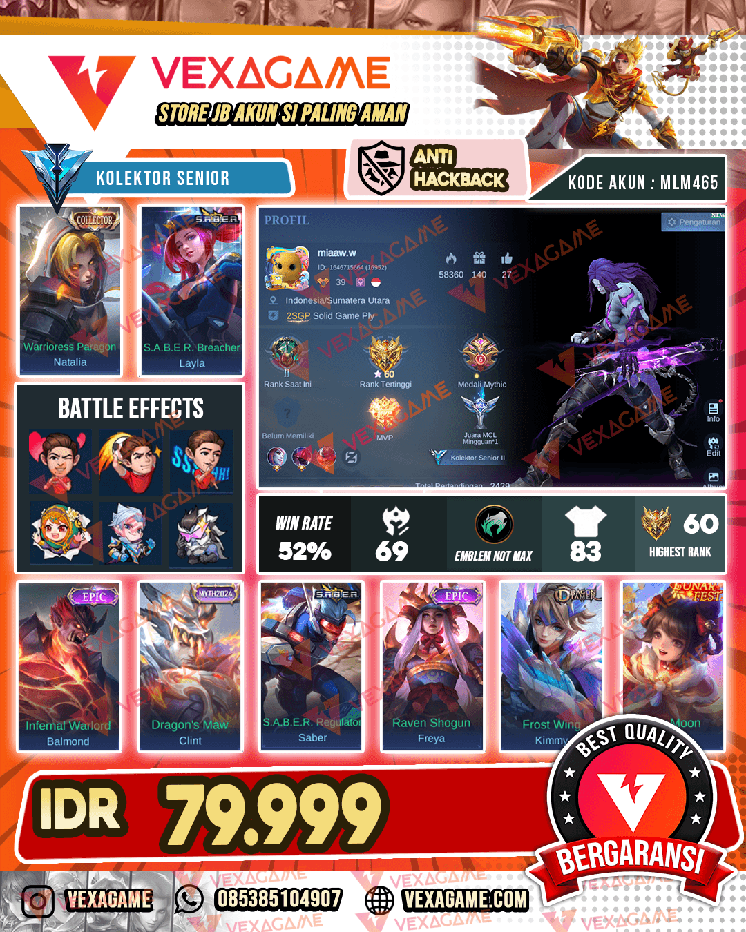 Akun Murah Harga Merakyat