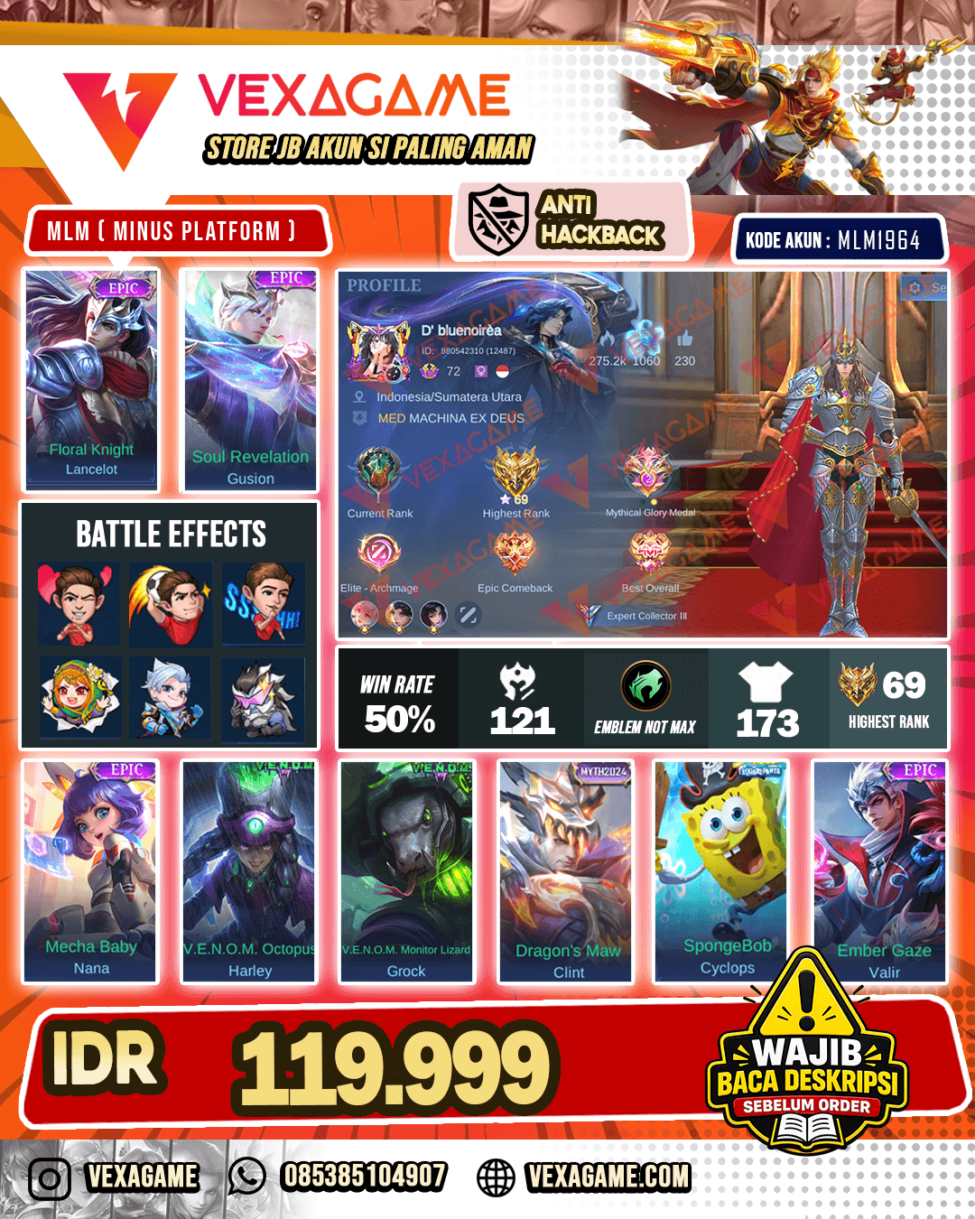 Lancelot Epic | Gusion Epic