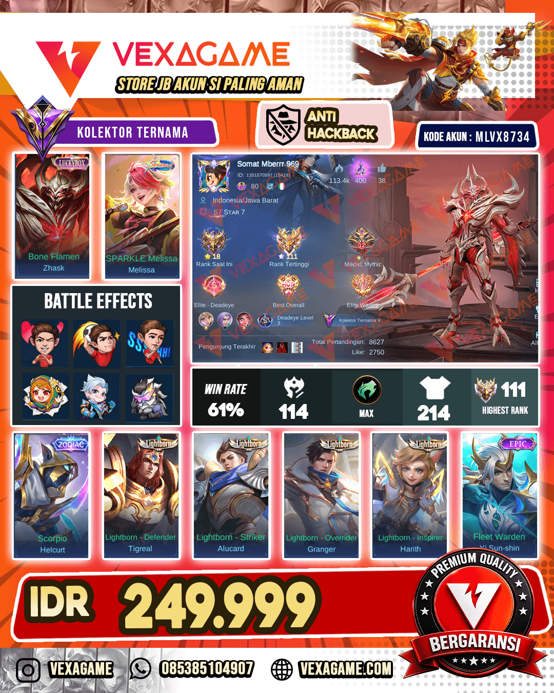 ZHask Luckybox | Melisa Sparkle | Ex Immortal