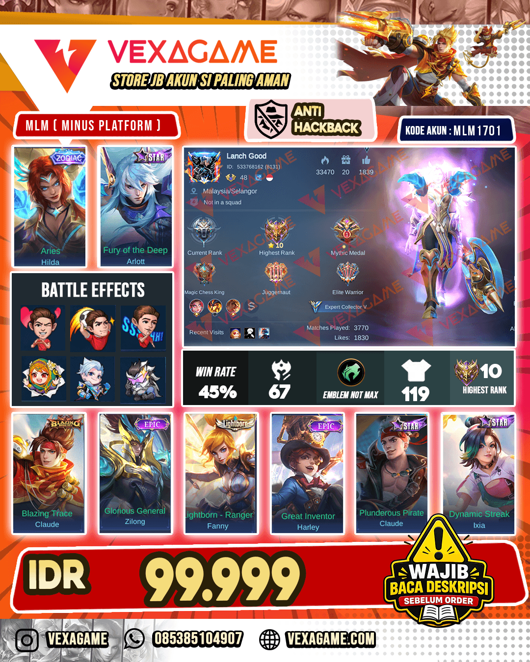 Hilda Zodiac | 9 Starlight Skin