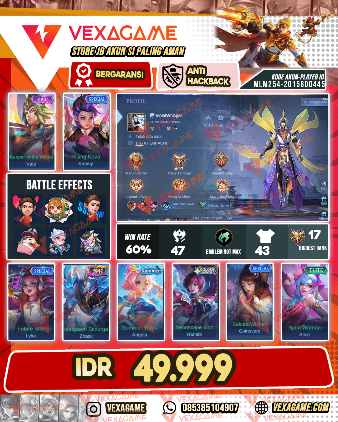 Akun Murah Merakyat
