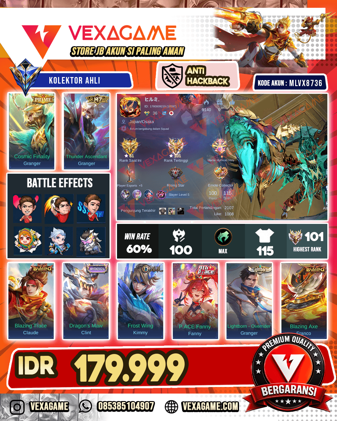 Granger Prime Ex Immortal