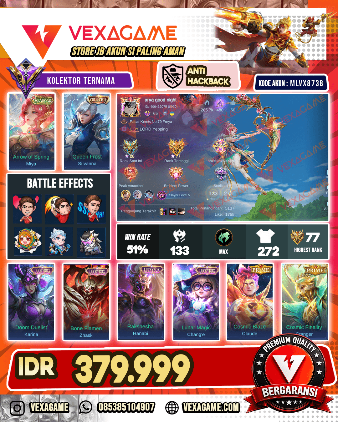 Miya Seasons | Silvana Collector | 4 Luckybox