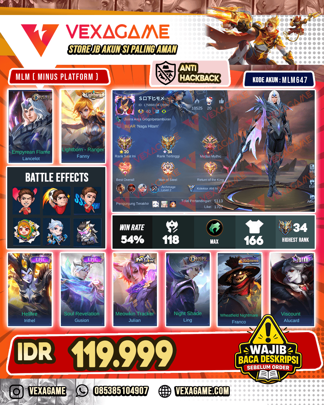 Lancelot Dragon Tamer | Fanny Lightborn