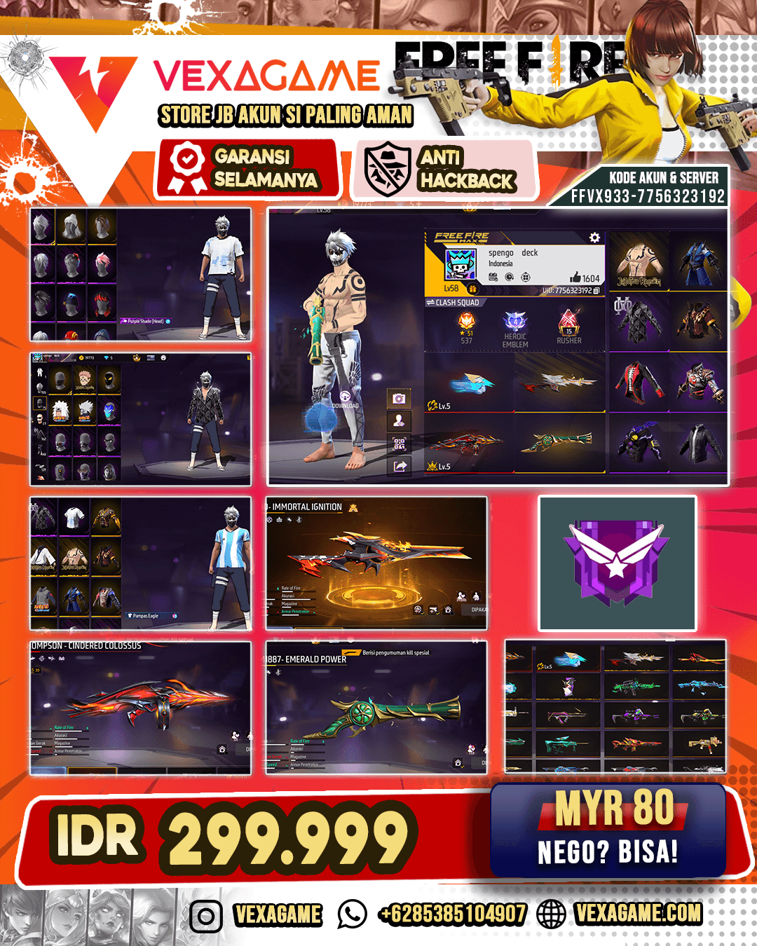 VAULT GANTENG BAJU BOLA ON FJ V2 ON JJK ON VAULT TW 200 EVO 2 MAX 1 SG OMPED