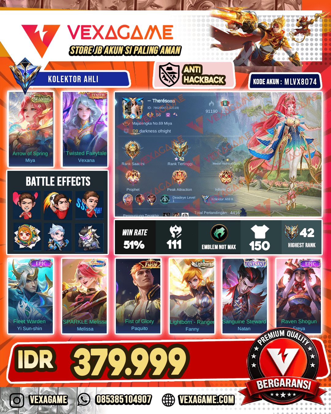 Miya Seasons | Vexana Zenith