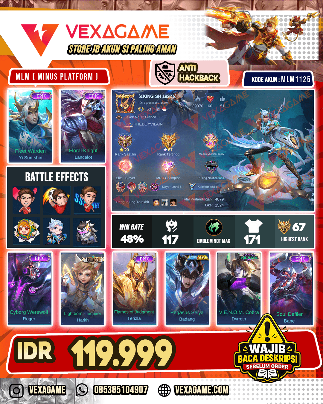 YSS Epic X Lancelot Epic