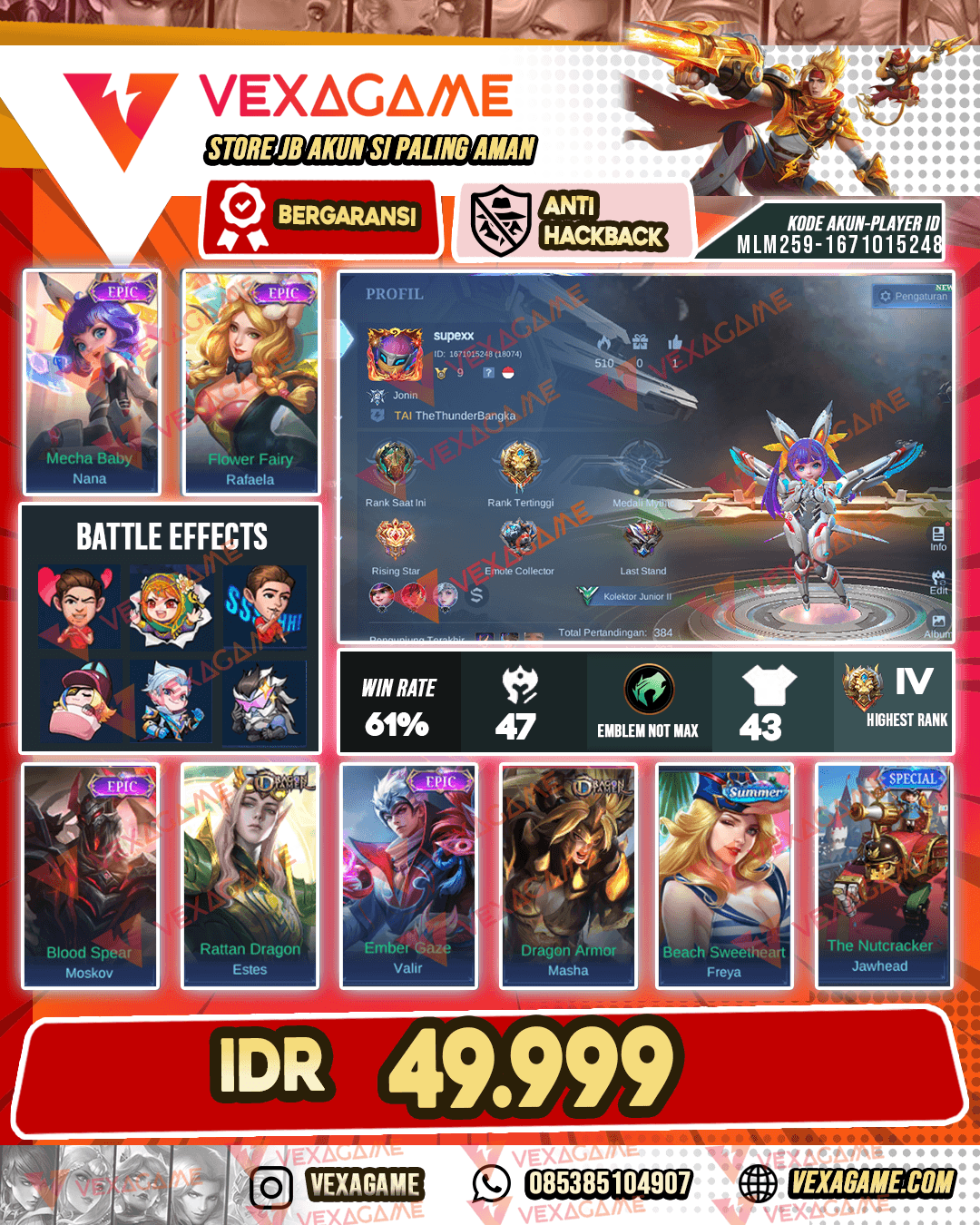 Akun Murah Bangett