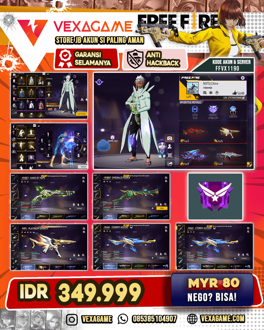 Evo Gun 4 | Yuji Itadori Bundle | Void Bundle | Vault 50++