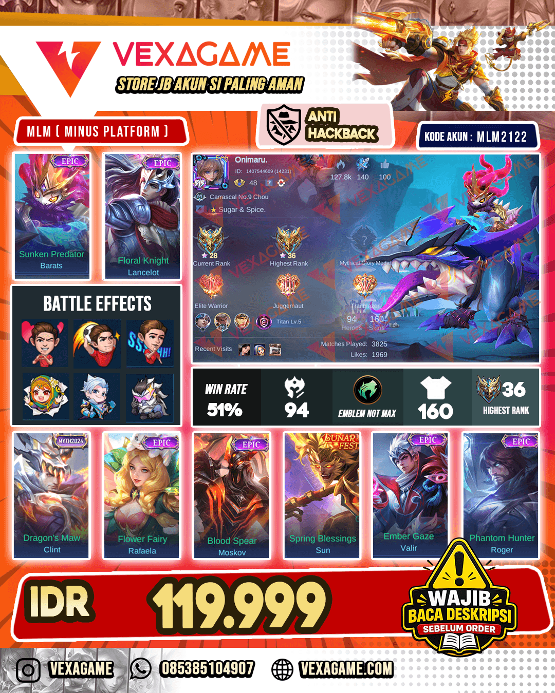 Barats Epic | Lancelot Epic