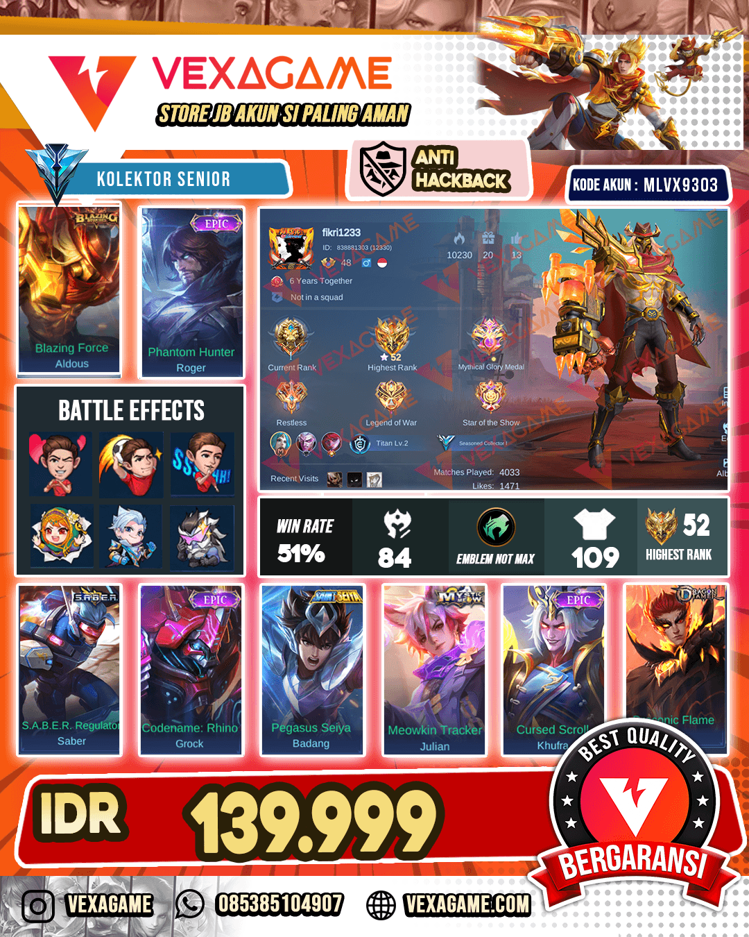 Aldous Blazing | Rpger Epic