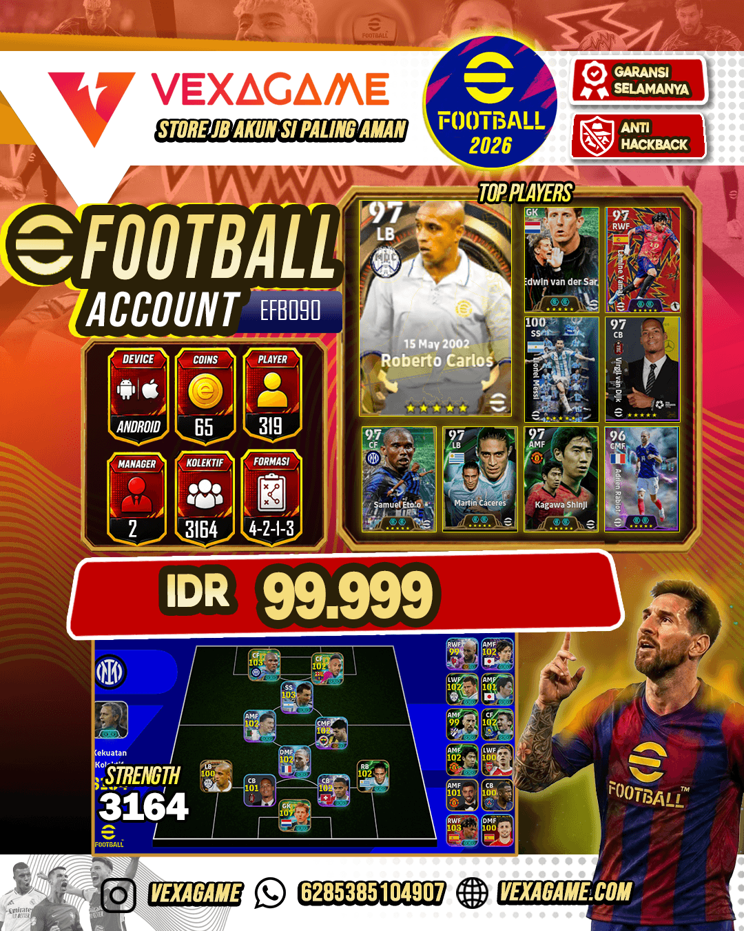 Roberto Carlos Big Time | Van Der Sar Epic | Eto'o Epic | Kagawa Shinji Epic