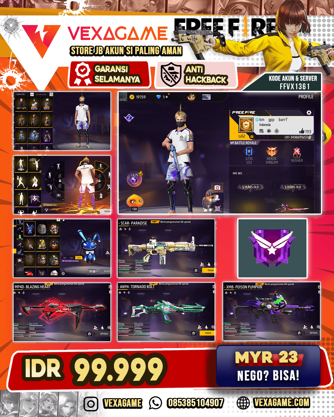 Bundle Kakashi ON | Bundle Orochimaru ON | Bundle Itadori Yuji ON | Vault 200++