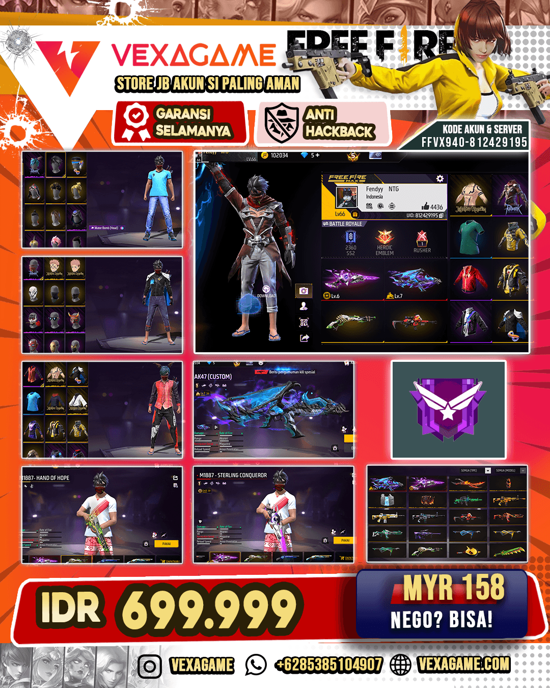 1 EVO MAX 1 OTW MAX | RAGNAROK ON | JJK ON | SG 4 RASA | VAULT 400++