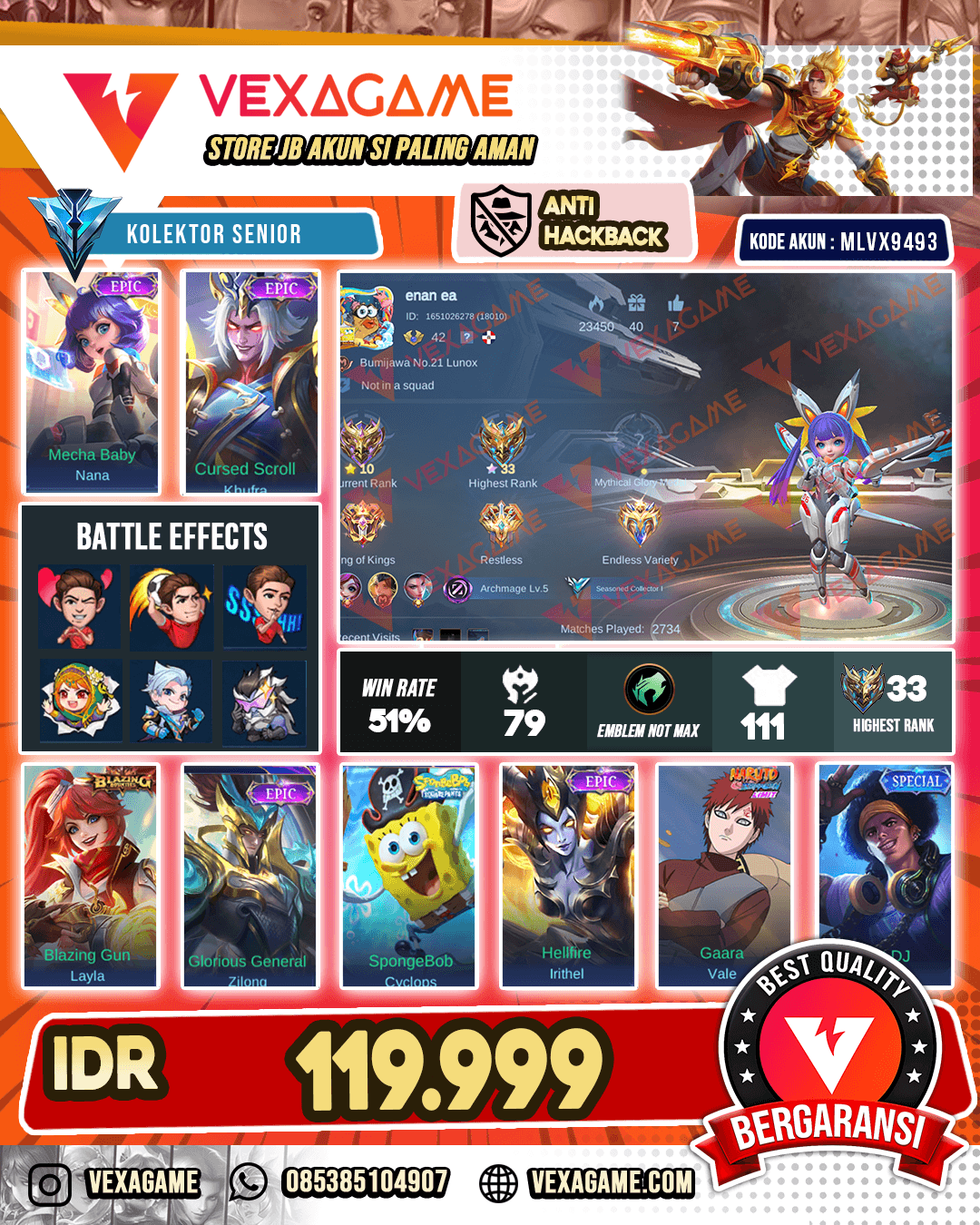 Nana Epic | Khufra Epic