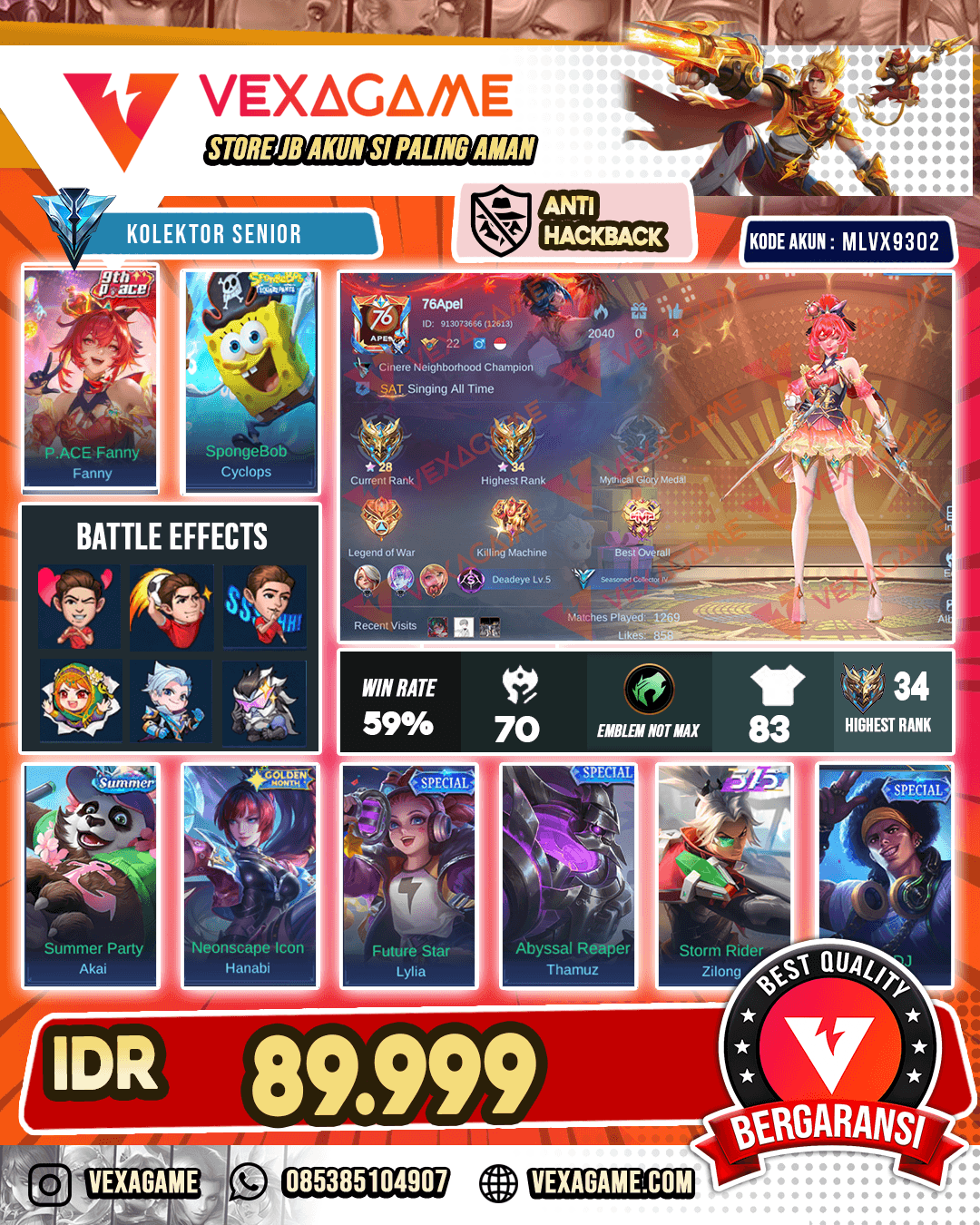 Fanny P.Ace | Cyclop Spongebob