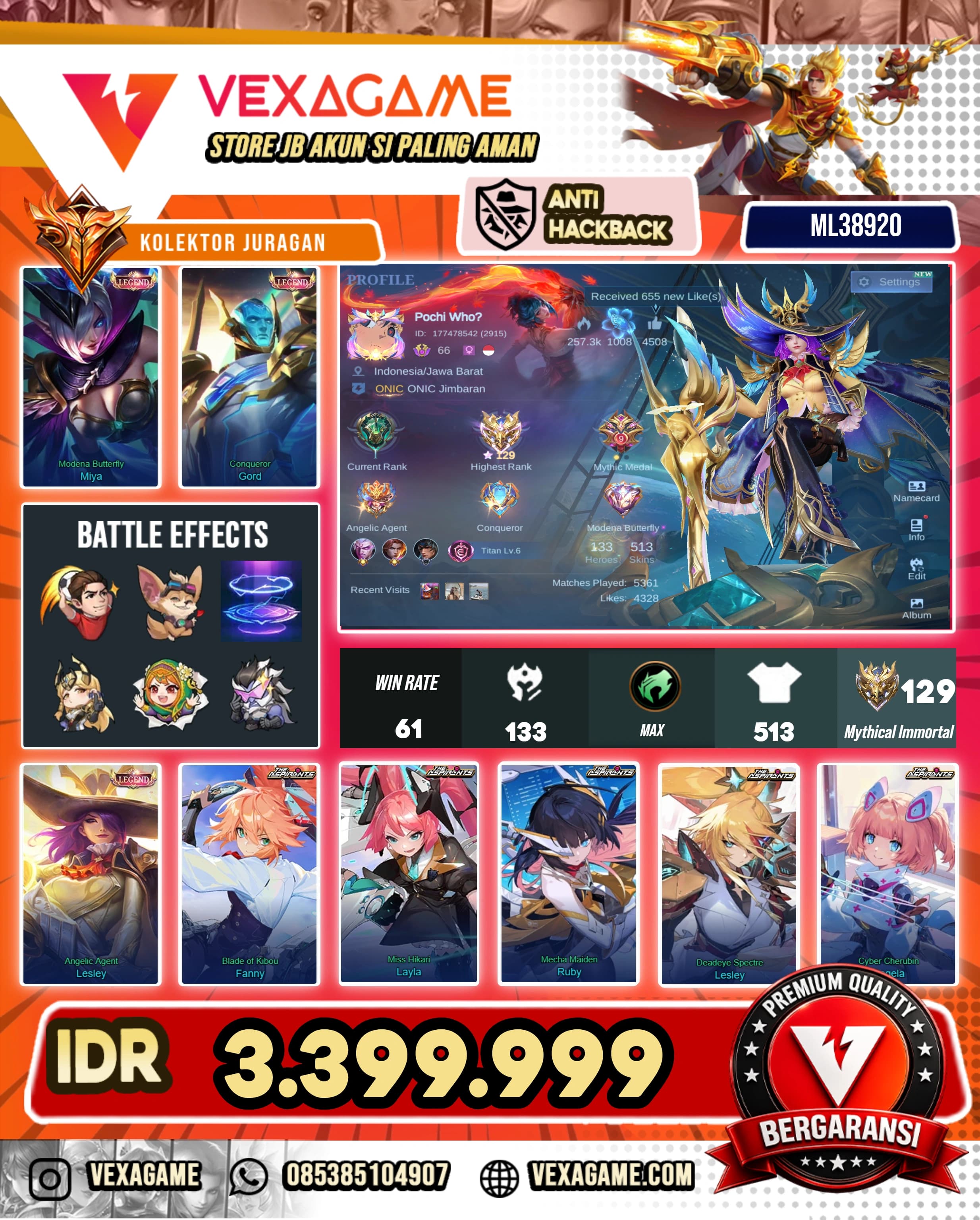 3 Legend | 17 Grand | 26 Equisite