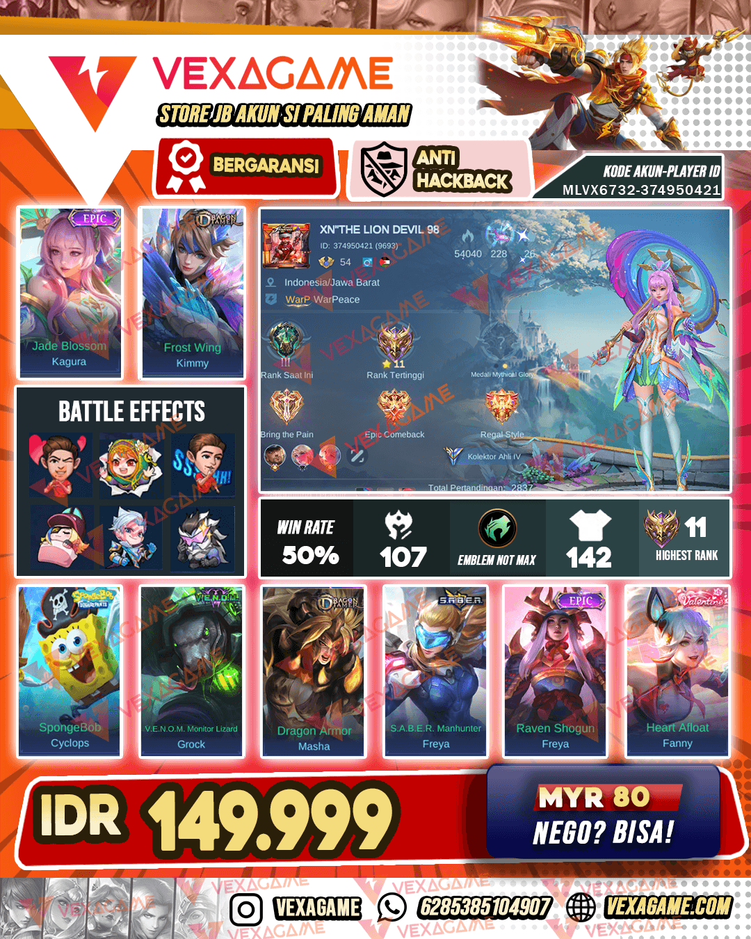 Kagura Epic | Kimmy Dragon Tamer