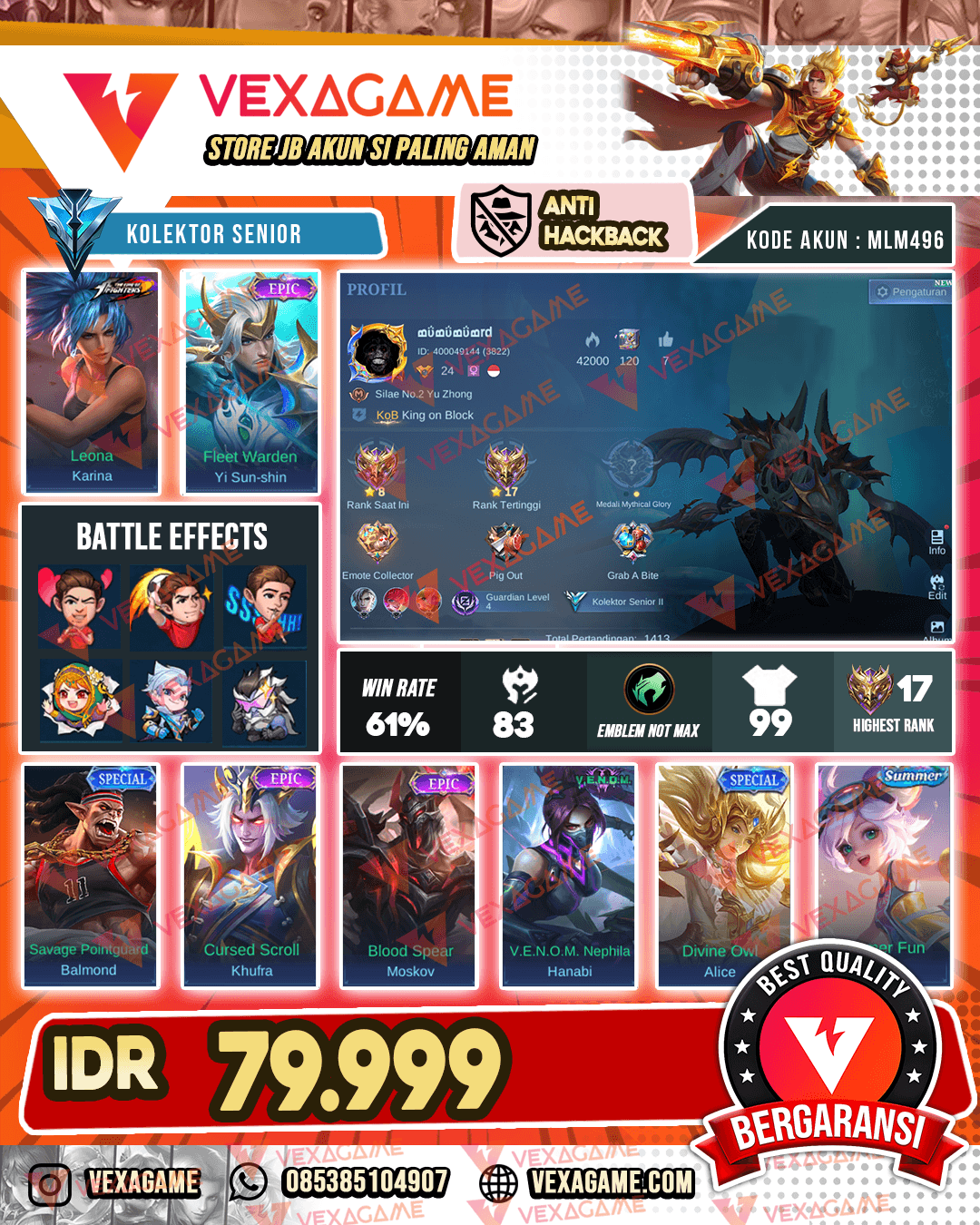 Akun Murah Harga Merakyat