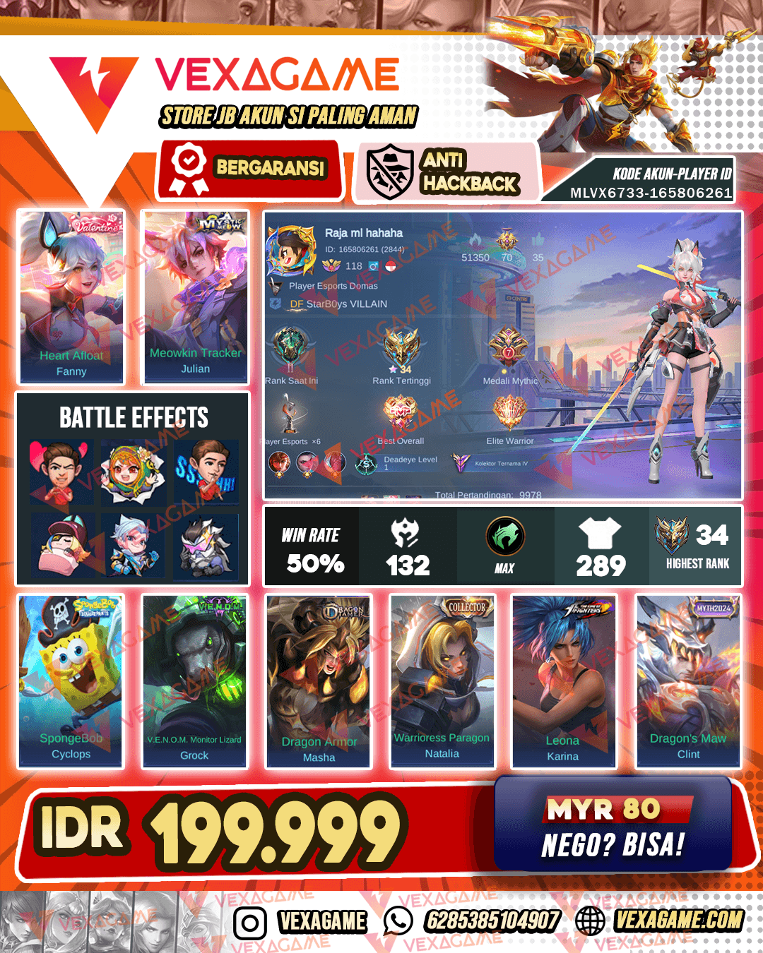 Fanny Valentine | Julian Meow